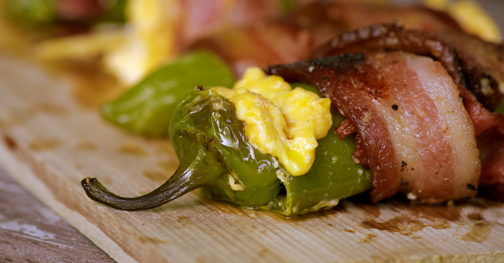 MapleGlazed, BaconWrapped Jalapeno Poppers Grizzly Fare